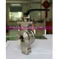 CF8 CF8m Flange Wafer Type V Port Ball Valve